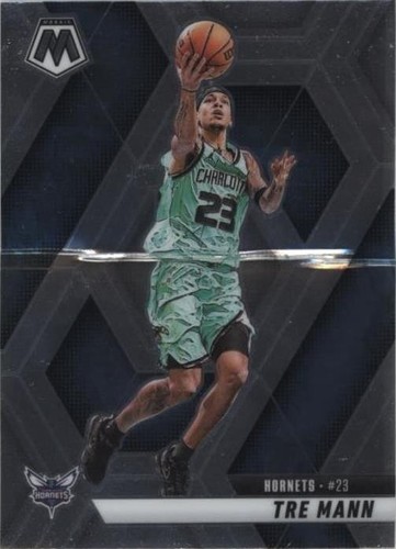 2024-25 Panini Mosaic - Terance Mann #19 Orange Mosaic Prizm /249