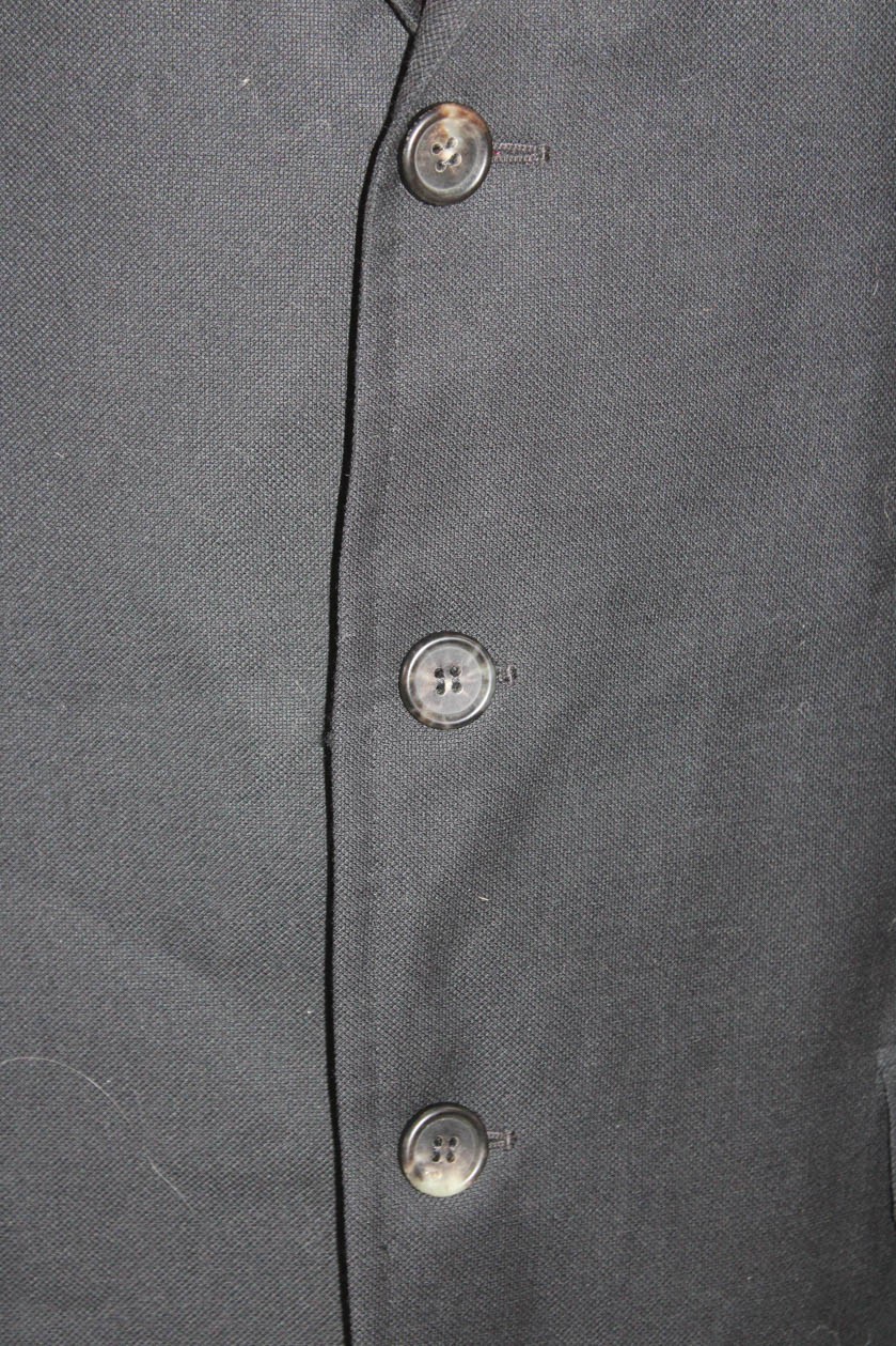 Prada Mens Wool Solid Single Breasted Lightweight… - image 6