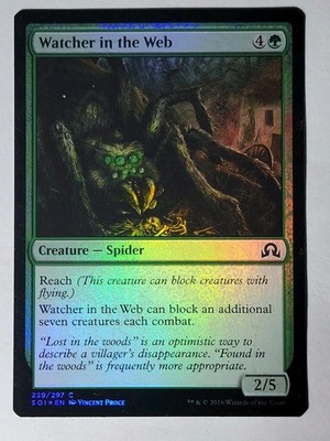 Watcher in the Web Shadows over Innistrad Foil