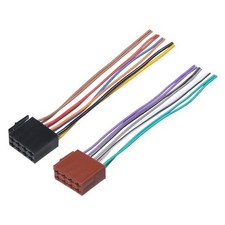 8 8 Pin Universal Car Radio Stereo Wiring Harness Car Audio Video Wire Cable