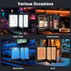 WeChef Set of 2 LED Back Lit Light Menu Holder Cover 2/4 View Fits 8"x11" Paper — photo 7
