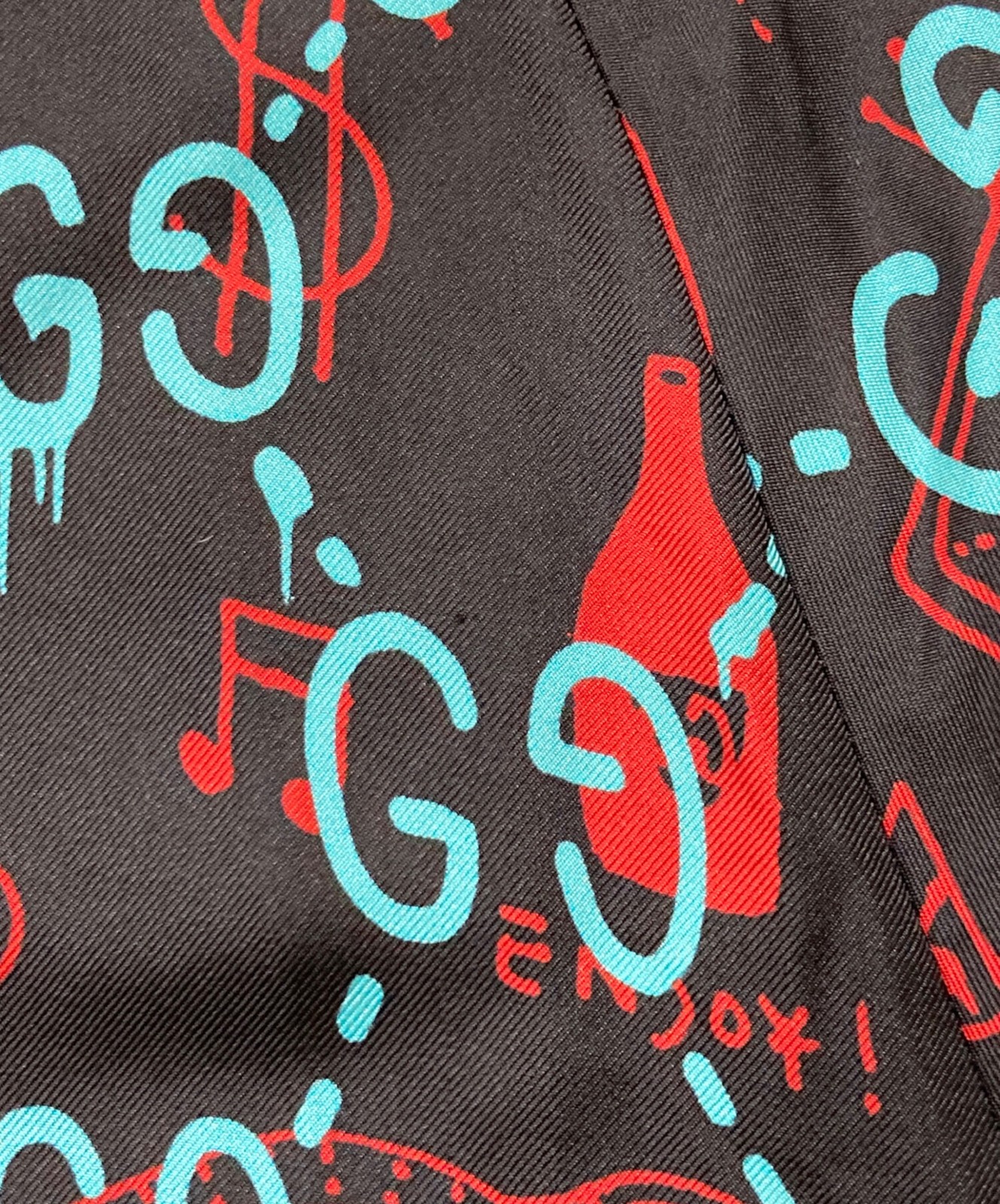 GUCCI Ghost GG Print Raglan Sleeve Jacket M Size Black 448545 Z669B From Japan thumbnail 17