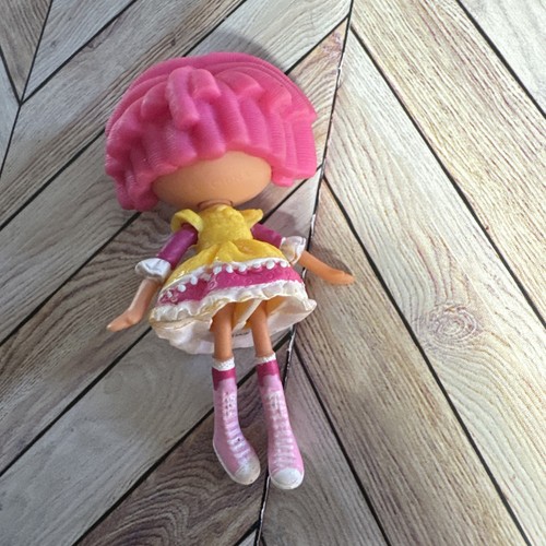 Gruppe von vier Lalaloopsy Puppen und einer Katze, Kuh - Bild 7 von 13