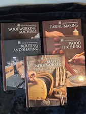 Set of 5 Time Life Books The Art Of Woodworki...