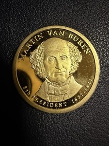 2008 -S Martin Van Buren Presidential Proof Dollar D23