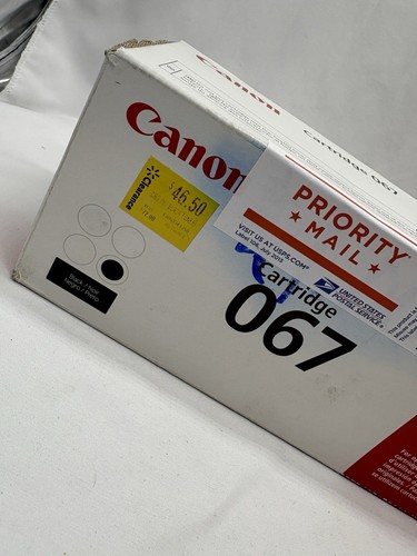 Genuine OEM Canon 067 Black Toner Cartridge Laser MF650C LB630C NEW SEALED - Bild 2 von 4