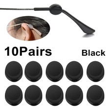 Invisible Round Ear Hook Eyeglasses Silicone Mini Glasses Anti Slip Grip Temple