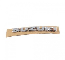 SUZUKI GENUINE REAR TAILGATE CHROME BADGE EMBLEM UK SELLER FAST DISPATCH