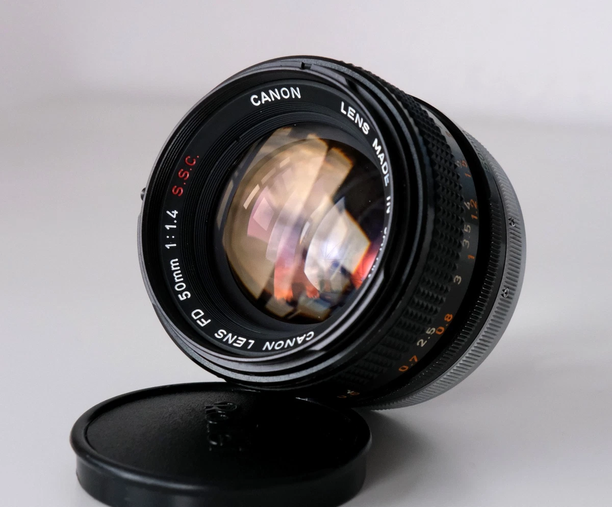 Canon FD 50mm f/1.4 Camera Lenses for sale | eBay