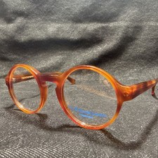 New NOS VINTAGE Polo 59 Ralph Lauren Eyeglasses Keyhole Round Frame Glasses 46