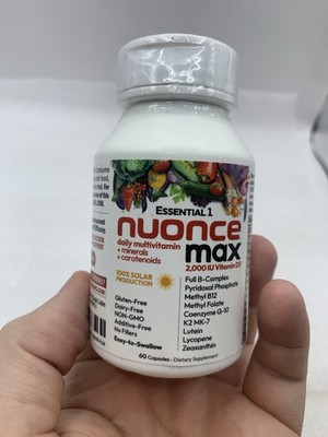 Andrew Lessman Essential 1 nuonce max 2000 IU D3 60 Capsules EXP 09/27 SEALED BK