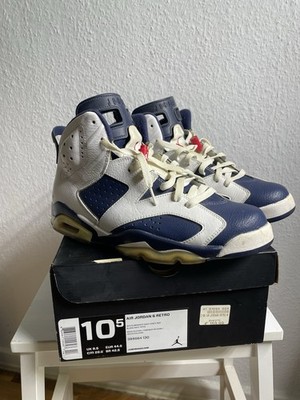 Nike Air Jordan 6 Retro  Olympic  / Midnight Navy (2012)   US 10.5 / EU 44,5