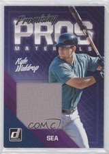 2018 Panini Donruss Promising Pros Materials Kyle Waldrop #PPM-KW 0q0m