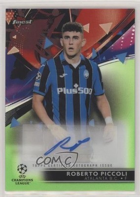 2021 Topps Finest UEFA Champions League 11/99 Roberto Piccoli #BA-PI Auto 0h4v