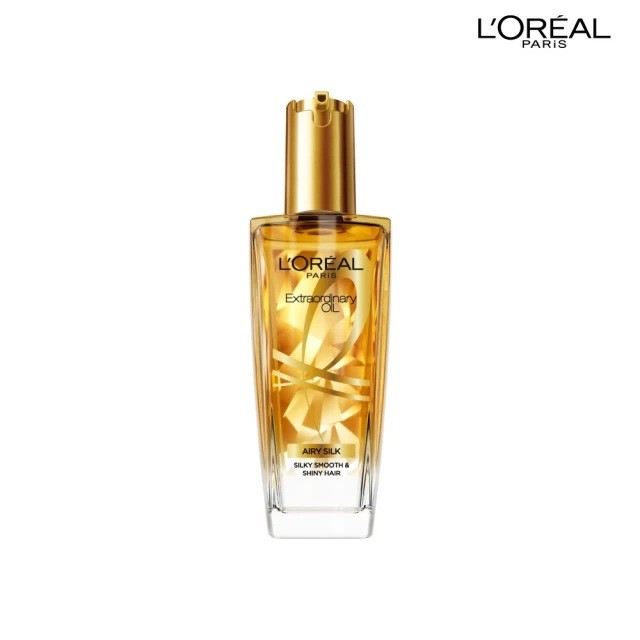 LOREAL PARIS] ELSEVE Extraordinary High Shine Airy Silk Hair Oil