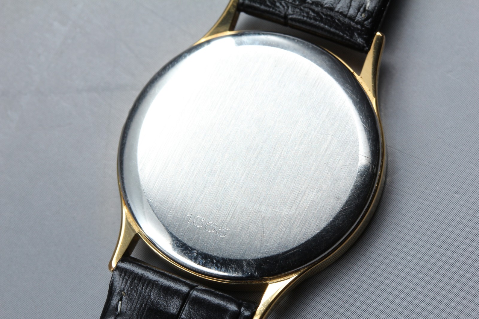 Vintage 1980 OMEGA De Ville Cal.1365 Ref.191.0130.1 Gold Roman Quartz Mens Watch image 5