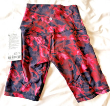 lululemon ITPB 8" short size 2 uk 6 brand new lovely dye colour align gym yoga r