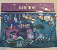 WDI Disney D23 Expo MOG Haunted Mansion Mini Tiny Kingdom Map & Pin LE 450 NEW