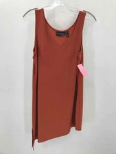 Pre-Owned Attitudes by Renee Orange Size Medium Tunic Tank Top