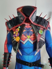 Marvel Rivals Spider Punk 2099 Costume Spider-Man outfit Cosplay Suit