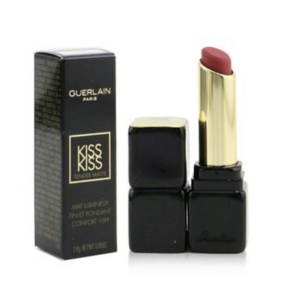 Guerlain Lippenstift KissKiss Tender Matte Lippenstift - Romantic Nude 214