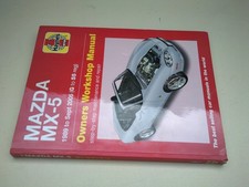 Mazda MX5 Haynes workshop manual Petrol 89 - 05, Pls Read