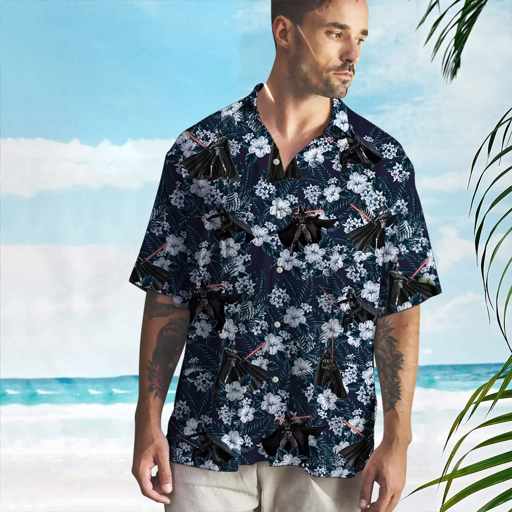 Darth Vader  Hawaiian Shirt Button Down Shirt