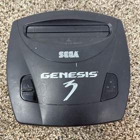SEGA Genesis Model 3 MK-1461 Video Game Console - Tested
