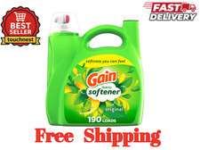 Gain Fabric Softener Original Scent 140 fl oz 190 Loads HE Compatible Pack of  1 0.16 per gallon