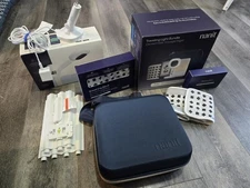 Nanit Traveling Light Navy Camera + Wall Mount + Breathing Bands Bundle Used