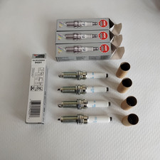 Set of 4 NGK SILZKGR8B8S laser Iridium spark-plugs for BMW and MINI 2014 -