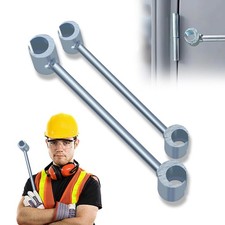 2PCS Hinges Gap Adjusting Wrench, Door Hinge Adjustment Tool, Hand Tools Adju...