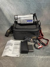Vintage JVC Compact VHS Camcorder GR-SXM535U Bundle. Works