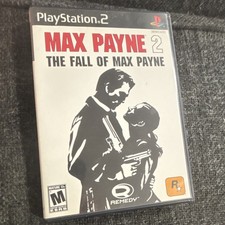 Max Payne 2: The Fall of Max Payne PlayStation 2, With Manual