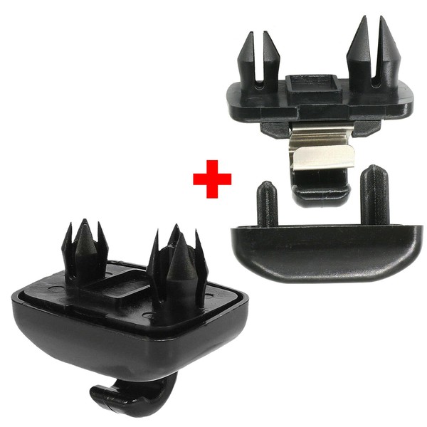 Pack 2 Halterungen Sonnenblende Vorne FüR Audi A1 A3 A4 S4 A5 S5 Q3 Q5 Tt-image