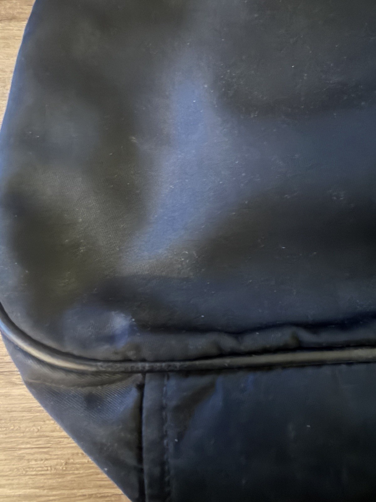 Prada Nylon Top Handle Bag With Matching Wallet thumbnail 6