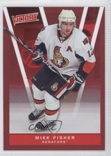 2010-11 Upper Deck Victory Red Mike Fisher #133 2u3