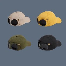 Aviator Baseball Cap with Sunglasses Visor Un...