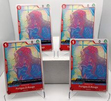 Portgas D. Rouge Playset - OP13-014 x4 - Carrying On His Will - One Piece TCG