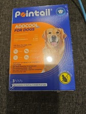 Pointail ADDCOOL Plus Flea Tick Prevention for Dogs 23-44 lbs 3 Ct exp 06/28