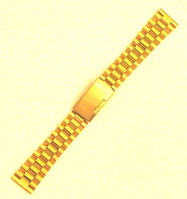 Customizable Gold Tone Watch Band SNKJ24J1_K0007101 main image 1