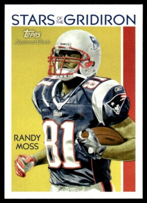 2009 Topps National Chicle Stars of the Gridiron #SG-6 Randy Moss   (HOF)