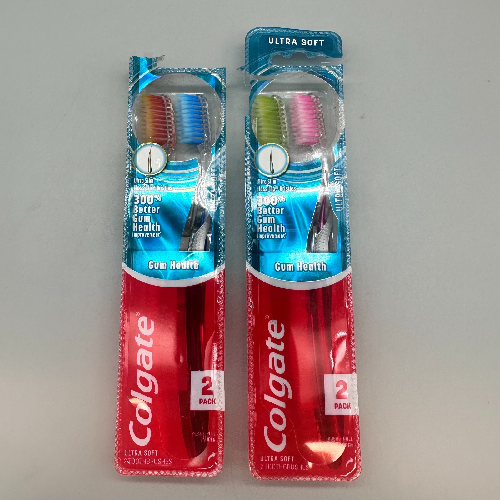 Colgate Gum Health Toothbrush Ultra Soft Damaged Box 2PK eBay