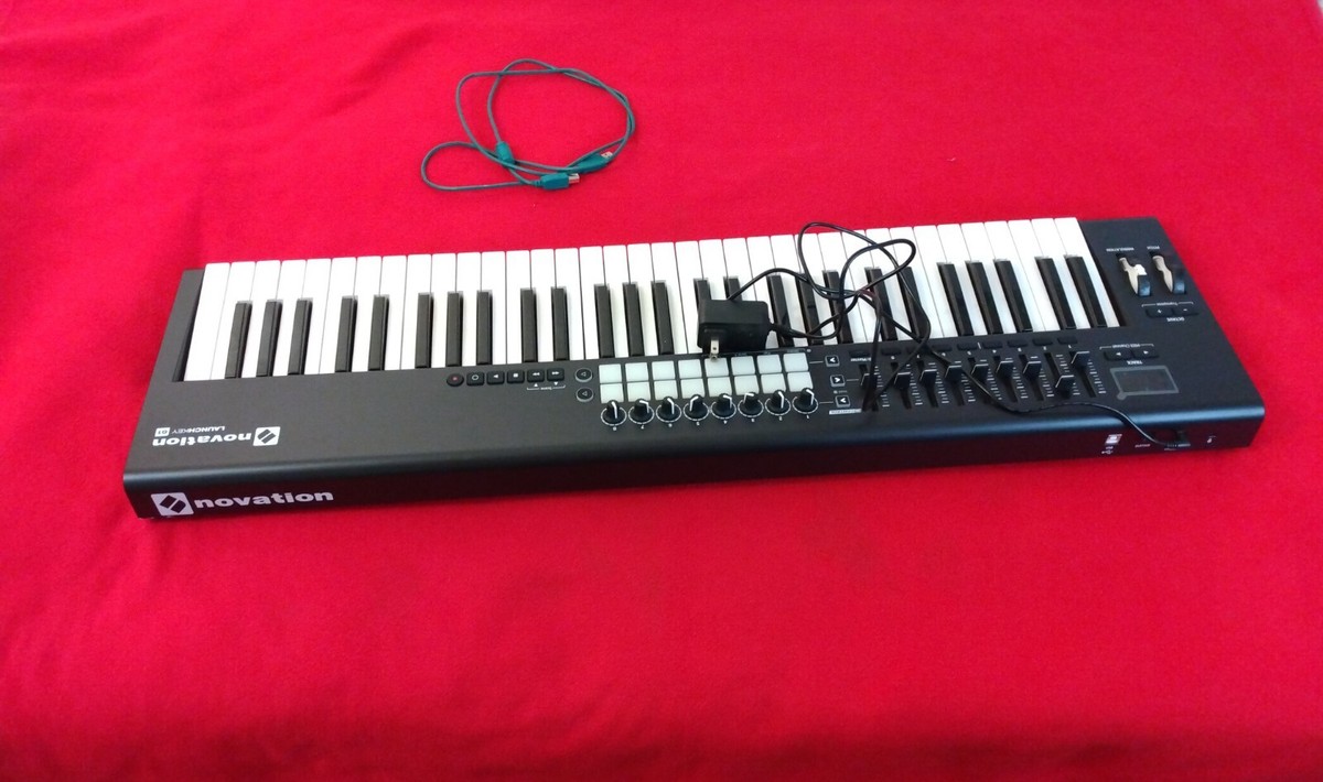NOVATION LaunchKey 61 MK2 Keyboard MIDI CONTROLLER 61 Keys NOVATION LaunchKey 61 MK2 Keyboard MIDI CONTROLLER 61 Keys