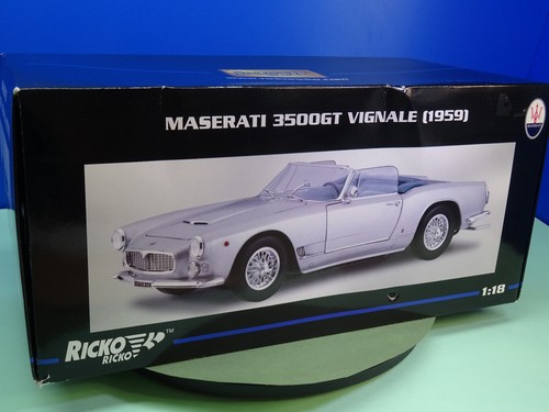 Ricko 32150 Maserati 3500GT Vignale 1959 Top Zustand 1:18 OVP - Bild 11 von 13