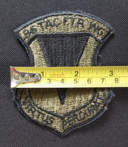 Patch Vintage 86° Tactical Fighter Wing 86 TAC FTR WG USAF Aeronautica Militare - Foto 3 di 7