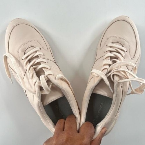 Everlane The Trainer Blush Low Top Sneaker Schuh Gr. 12,5 Herren Brandneu - Bild 8 von 8