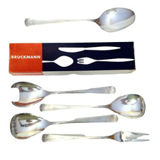 BRUCKMANN 771 Petite Fleur 90er 1967 P.U. Quattländer Gabel Vorlegebesteck