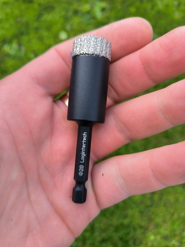 20mm Diamond Tipped Dry Wet Drill Bits For Porcelain Tile Ceramic Marble Stone - Picture 8 of 8