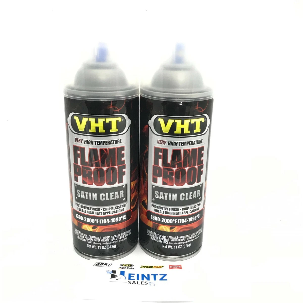 VHT SP115 Satin Clear High Temperature Flame Proof Header